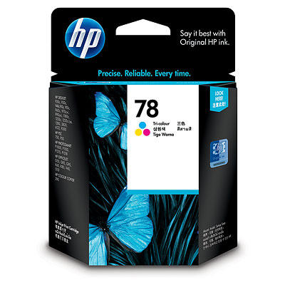 Mực in HP 78 Tri-color Inkjet Print Cartridge (C6578DA)